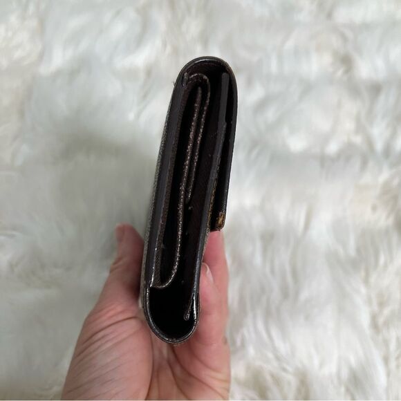 Louis Vuitton damier ebene long wallet - preowned - Picture 8 of 8